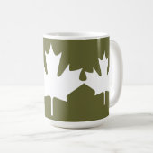 farbige Ahorn-Blätter - Tasse (VorderseiteRechts)