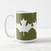 farbige Ahorn-Blätter - Tasse (Links)