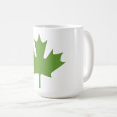 farbige Ahorn-Blätter - Tasse (VorderseiteRechts)