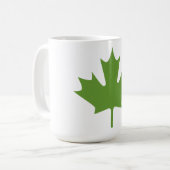 farbige Ahorn-Blätter - Tasse (Vorderseite Links)
