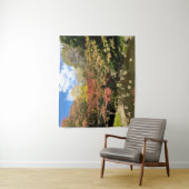 Farbige Ahornbäume nach Teich Wandteppich (Beispiel)