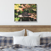 Farbige Ahornbäume und Erholung Leinwanddruck (Insitu (Schlafzimmer))