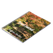 Farbige Ahornbäume und Erholung Notizblock (Linke Seite)