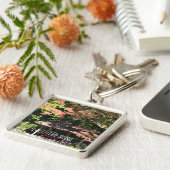 Farbige Ahornbäume und Erholung Schlüsselanhänger (Seite)