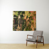 Farbige Ahornbäume und Erholung Wandteppich (Beispiel (Horizontal))
