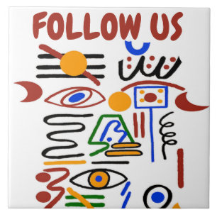 Farbige Alberne Formen, Keramik hinzufügen bearbei Fliese