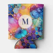 Farbige Alkoholfarbe Moderne Aquarellfarben Dosenkühler (Vorderseite)