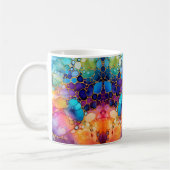 Farbige Alkoholfarbe Moderne Aquarellfarben Kaffeetasse (Links)