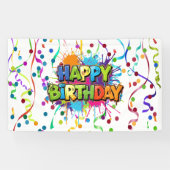 Farbige Alles Gute zum Geburtstag Banner (Horizontal)