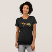 Farbige Ameise - Insekten Lover T-Shirt (Vorne ganz)