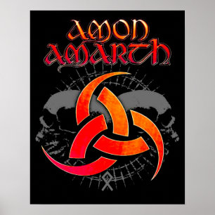 Farbige Amon Amarth Bestseller Klassik T-Shirt Poster
