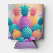 Farbige Ananas Dosenkühler (Vorderseite)