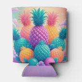 Farbige Ananas Dosenkühler (Rückseite)