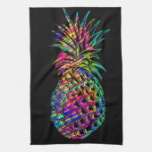 Farbige Ananas Geschirrtuch (Vertikal)
