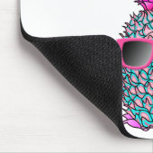Farbige Ananas Hawaiian Aloha Mousepad (Ecke)