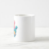 Farbige Ananas Kaffeetasse (Mittel)