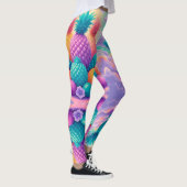 Farbige Ananas Leggings (Rechts)