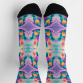 Farbige Ananas Socken (Oben)