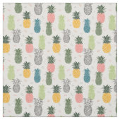 Farbige Ananas Stoff (Muster)