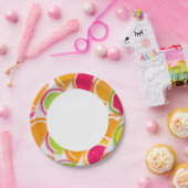 Farbige andere Gelee Pappteller (Party)