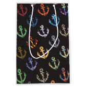 Farbige Anker Mittlere Geschenktüte (Vorderseite)