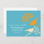 Farbige Ankündigungen zum Vogelzug (Vorne/Hinten)