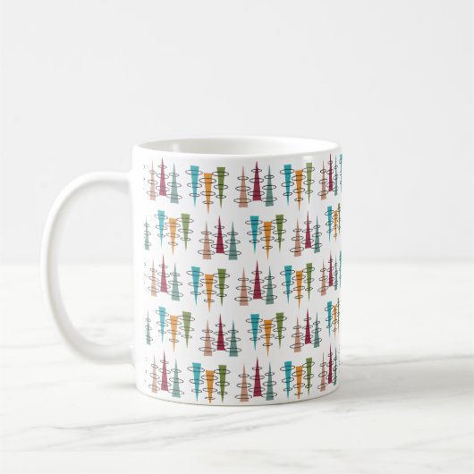 Farbige Antenne Kaffeetasse (Links)