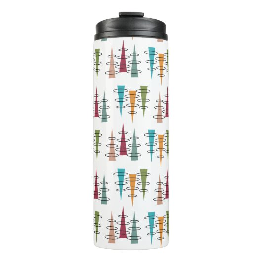 Farbige Antenne Thermosbecher (Vorderseite)