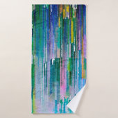 Farbige Aquarellbilder Badehandtuch (Badehandtuch)