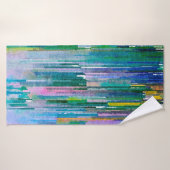 Farbige Aquarellbilder Badehandtuch (Badehandtuch)
