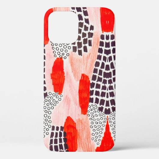 Farbige Aquarellbilder Case-Mate iPhone Hülle (Rückseite)
