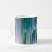 Farbige Aquarellbilder Kaffeetasse (Vorderseite Links)
