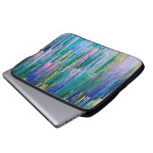 Farbige Aquarellbilder Laptopschutzhülle (Vorne Knopf)