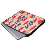 Farbige Aquarellbilder Laptopschutzhülle (Vorne Knopf)
