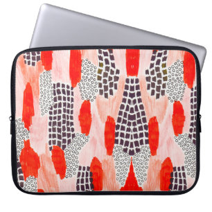 Farbige Aquarellbilder Laptopschutzhülle