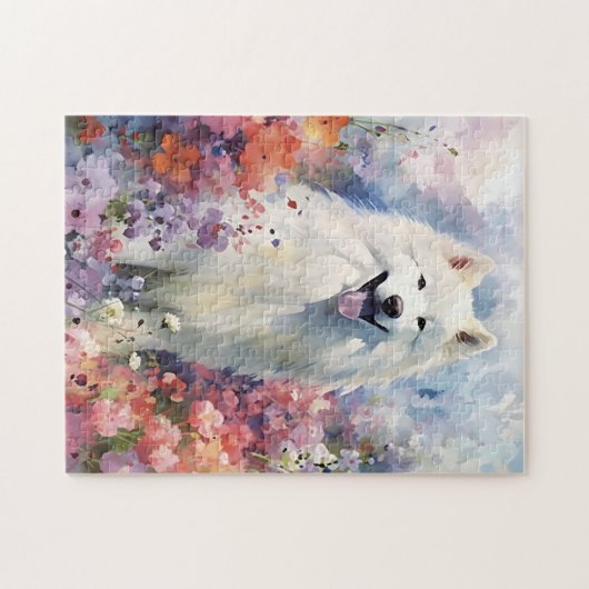 Farbige Aquarellbilder Puzzle (Horizontal)