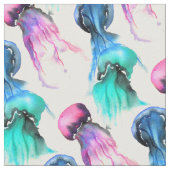 Farbige Aquarellbilder Stoff (Nahaufnahme)