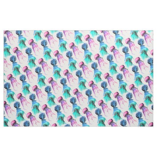 Farbige Aquarellbilder Stoff (Fat Quarter (45,7 x 55,9 cm))