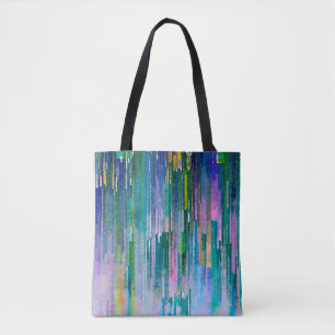 Farbige Aquarellbilder Tasche