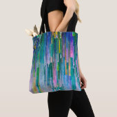 Farbige Aquarellbilder Tasche (Von Nahem)