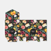 Farbige Aquarelle Blume Geschenkschachtel (Ungefaltet)