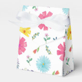 Farbige Aquarellfarbe Spanische Fiesta Gefallen Bo Geschenkschachtel (Vorderseite)