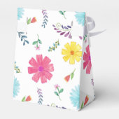 Farbige Aquarellfarbe Spanische Fiesta Gefallen Bo Geschenkschachtel (Rückseite)