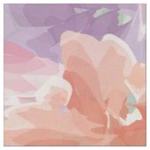 farbige Aquarellfarben-Blume Stoff (Nahaufnahme)
