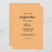 Farbige Aquarellfarben hinzufügen Ihren Namen Text Einladung (Vorne/Hinten)