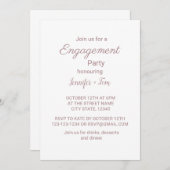 Farbige Aquarellfarben hinzufügen Ihren Namen Text Einladung (Vorne/Hinten)