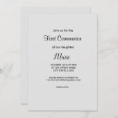 Farbige Aquarellfarben hinzufügen Ihren Namen Text Einladung (Vorne/Hinten)