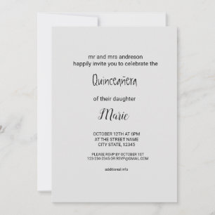 Farbige Aquarellfarben hinzufügen Ihren Namen Text Einladung