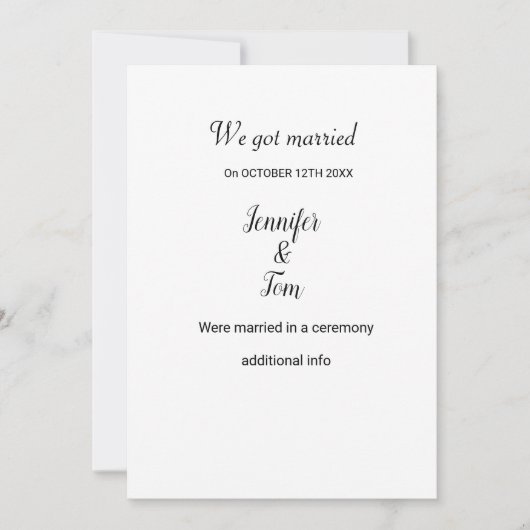 Farbige Aquarellfarben hinzufügen Ihren Namen Text Einladung (Vorderseite)