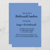 Farbige Aquarellfarben hinzufügen Ihren Namen Text Einladung (Vorne/Hinten)